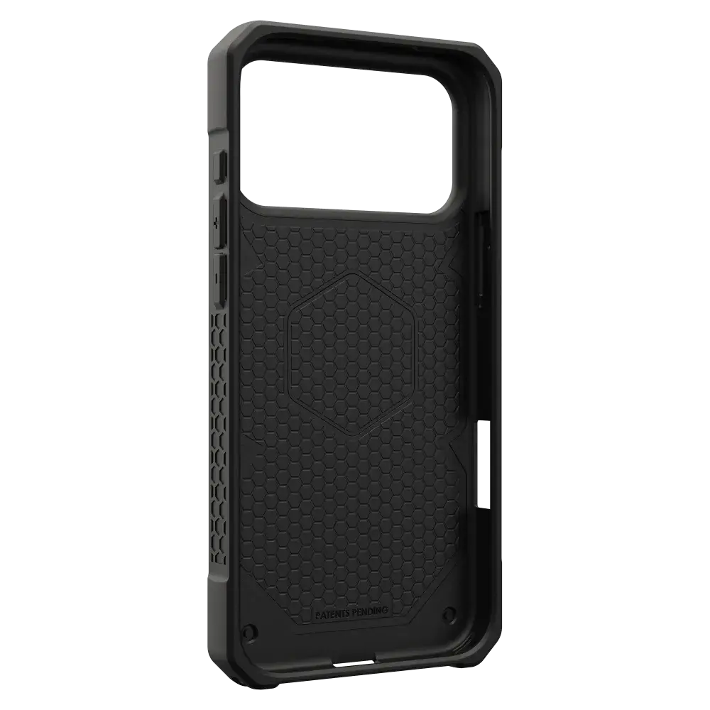UAG Monarch Pro Case for Apple iPhone 17 Pro Max - Carbon Fiber Mallard and Red