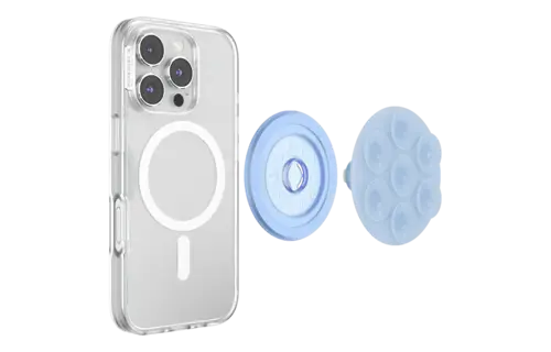 Popsockets MagSafe Circle Suck-Up Magnetic Grip and Stand - Frost