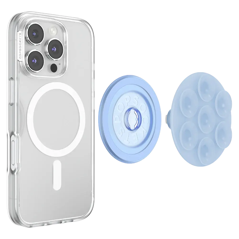 Popsockets MagSafe Circle Suck-Up Magnetic Grip and Stand - Frost