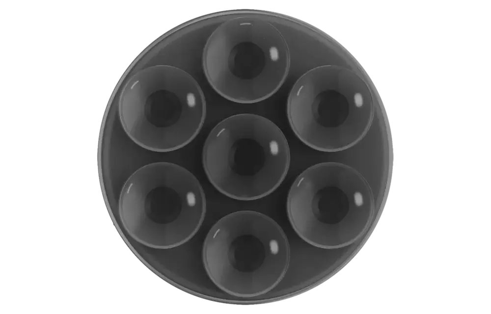 Popsockets MagSafe Circle Suck-Up Magnetic Grip and Stand - Translucent Black