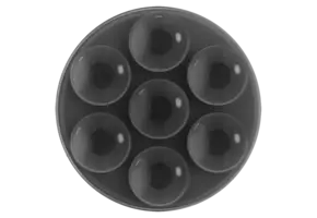 Popsockets MagSafe Circle Suck-Up Grip and Stand - Translucent Black