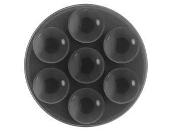 Popsockets MagSafe Circle Suck-Up Magnetic Grip and Stand - Translucent Black