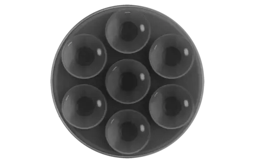 Popsockets MagSafe Circle Suck-Up Magnetic Grip and Stand - Translucent Black