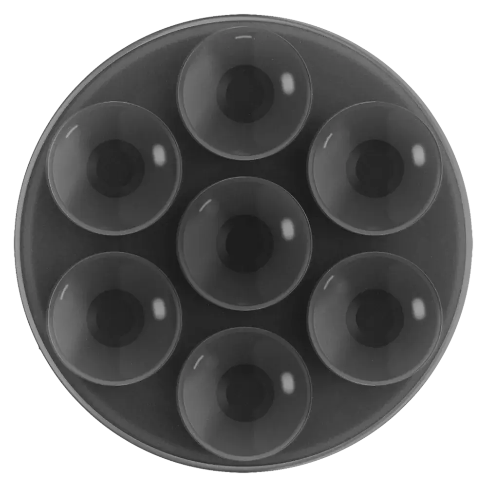 Popsockets MagSafe Circle Suck-Up Magnetic Grip and Stand - Translucent Black