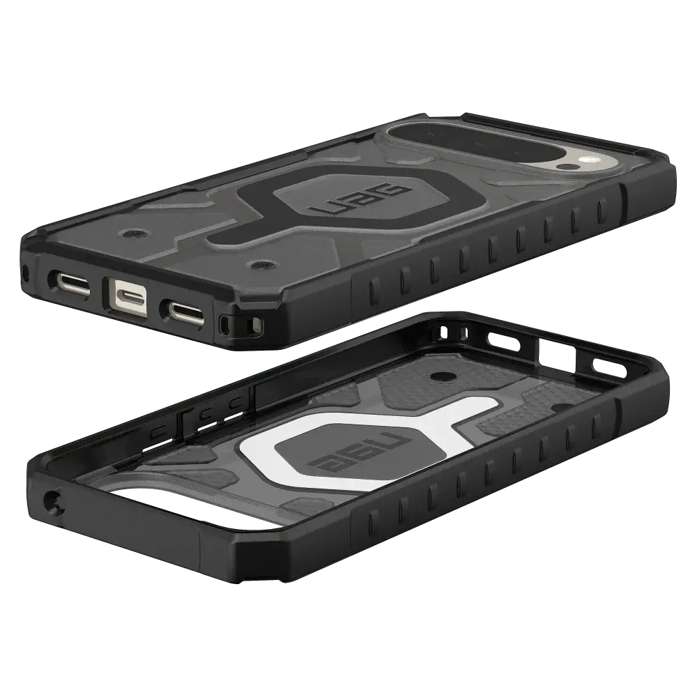 UAG Pathfinder Clear Case with Magnet for Google Pixel 10 Pro XL - Ash and Black