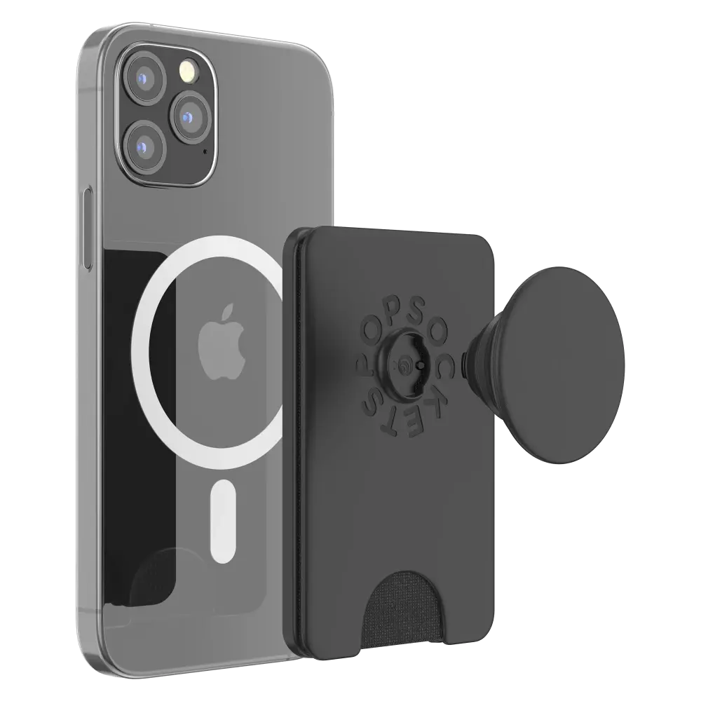 PopSockets MagSafe PopWallet Plus - Black