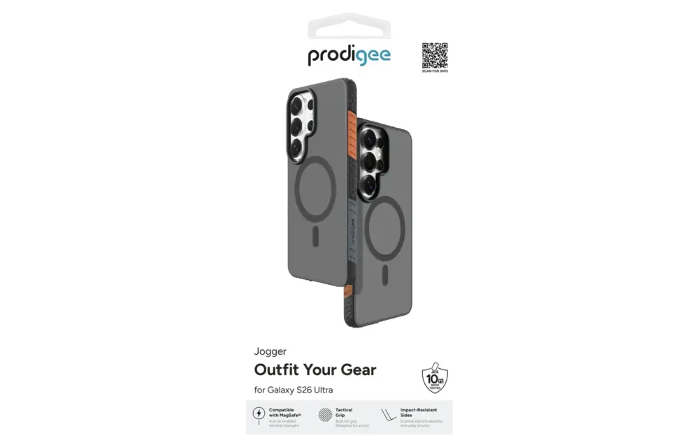 Prodigee Jogger MagSafe Case for Samsung Galaxy S26 Ultra - Midnight