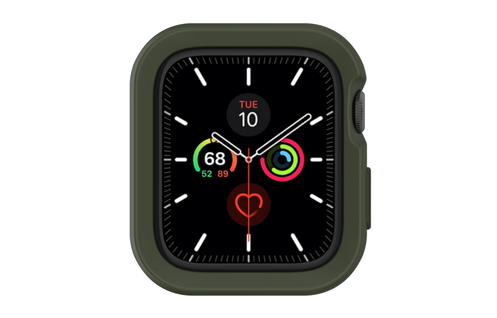 SwitchEasy Colors Case for Apple Watch 4/5 and SE 44 mm - Army green