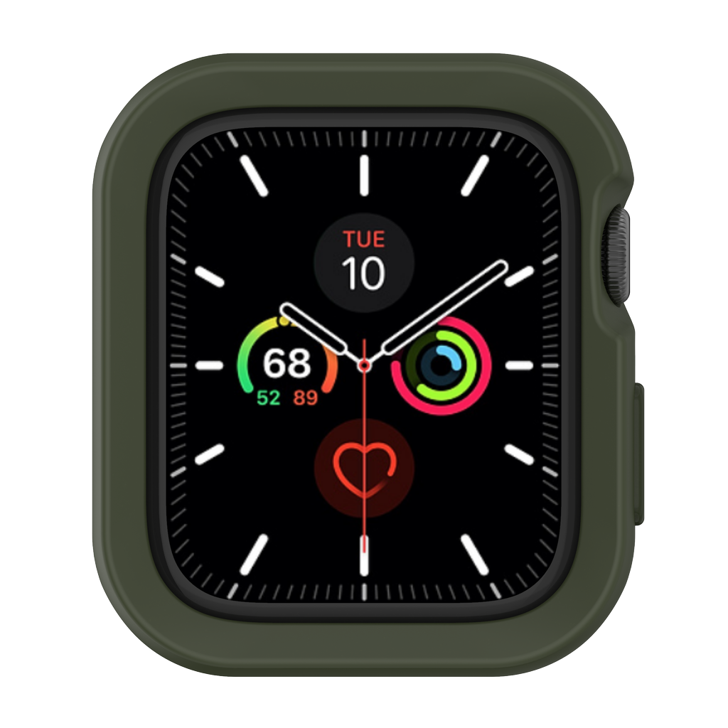 SwitchEasy Colors Case for Apple Watch 4/5 and SE 44 mm - Army green