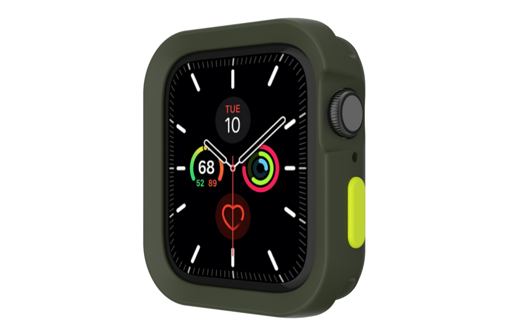SwitchEasy Colors Case for Apple Watch 4/5 and SE 44 mm - Army green