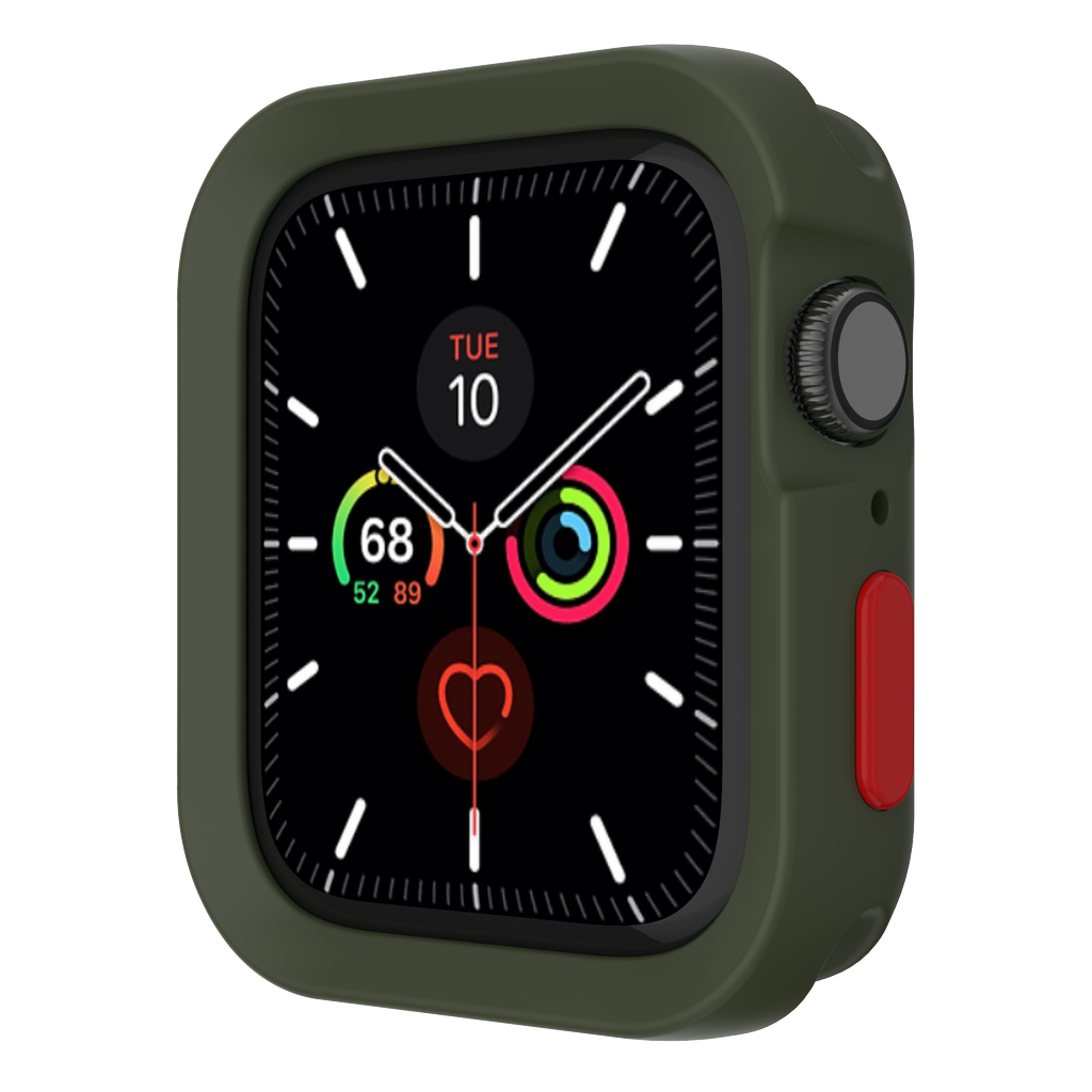 SwitchEasy Colors Case for Apple Watch 4/5 and SE 44 mm - Army green