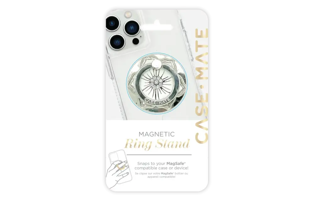 Case Mate Floral Gems Magnetic Ring Stand - Floral Gems