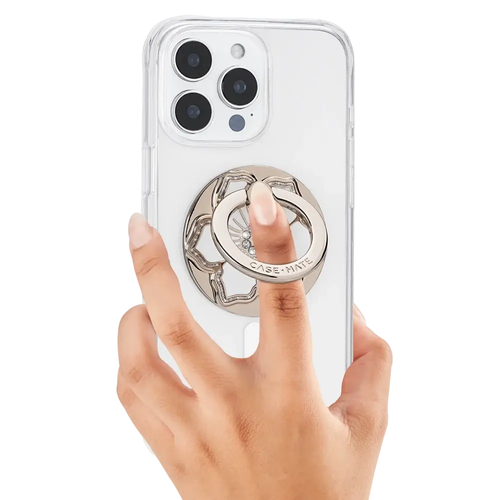 Case Mate Floral Gems Magnetic Ring Stand - Floral Gems