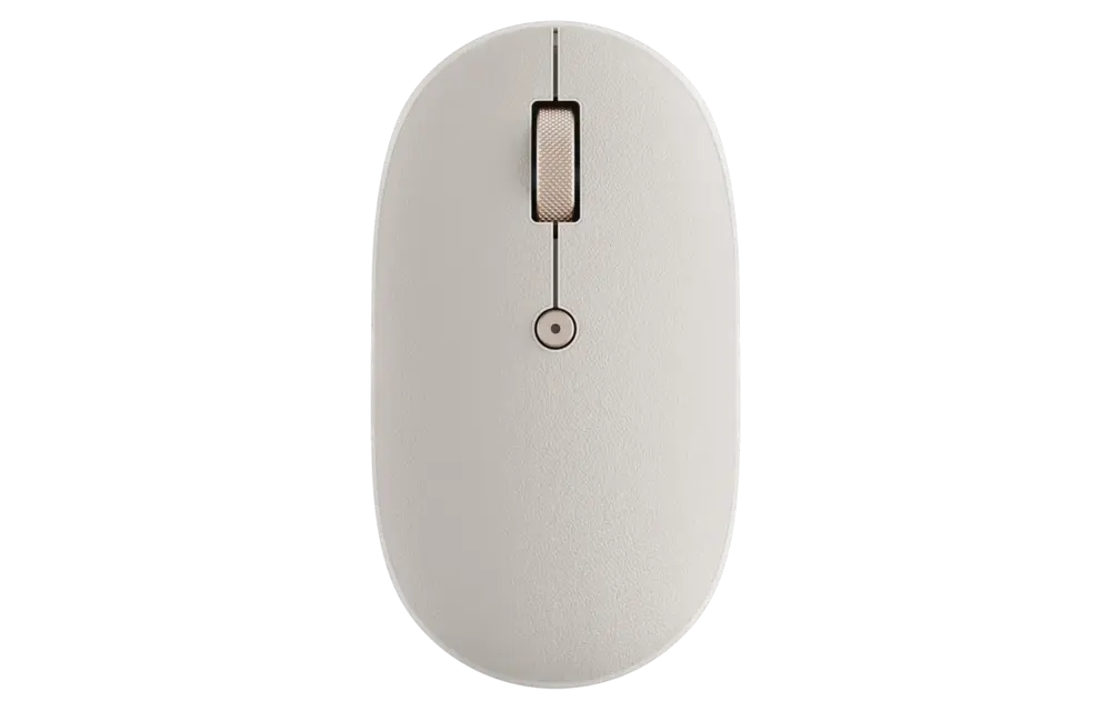 Satechi OntheGo Multi Device Appareil Rechargeable Bluetooth Mouse - Sand