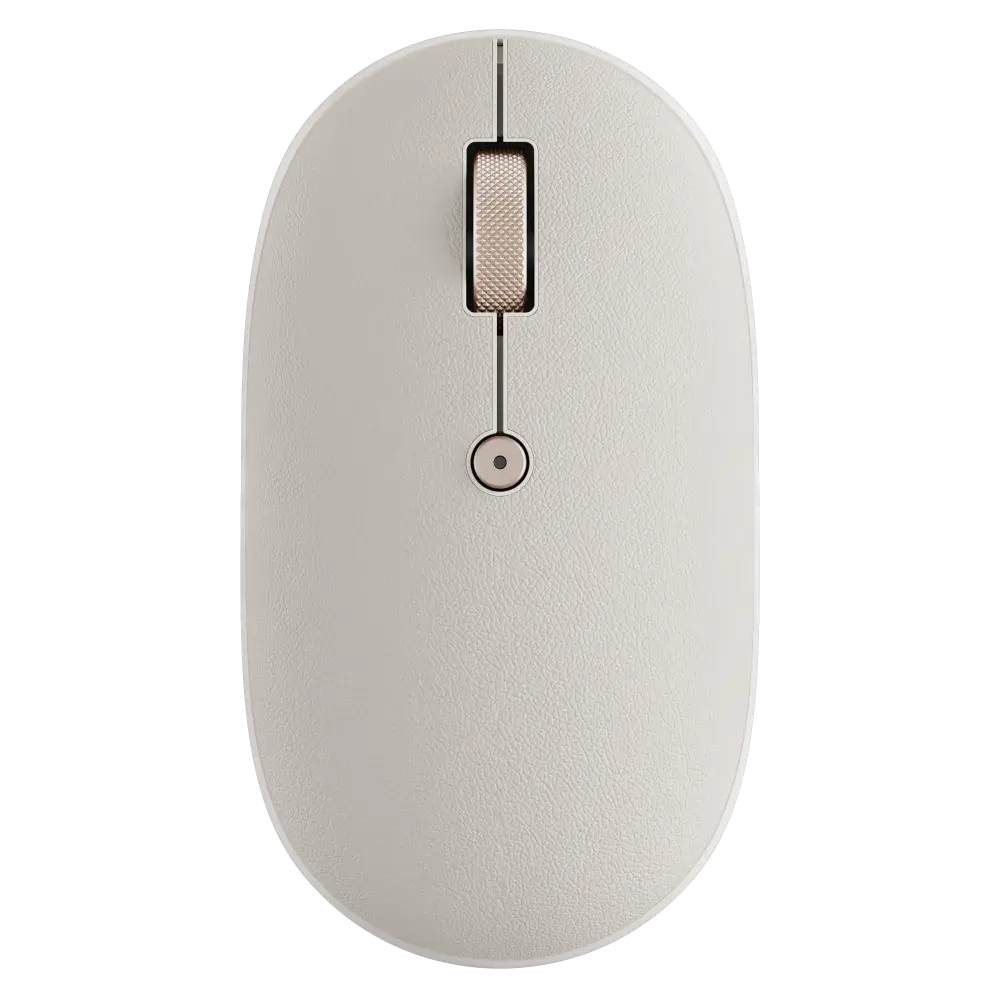 Satechi OntheGo Multi Device Appareil Rechargeable Bluetooth Mouse - Sand