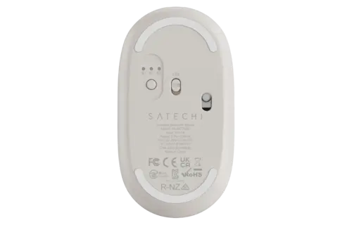 Satechi OntheGo Multi Device Appareil Rechargeable Bluetooth Mouse - Sand