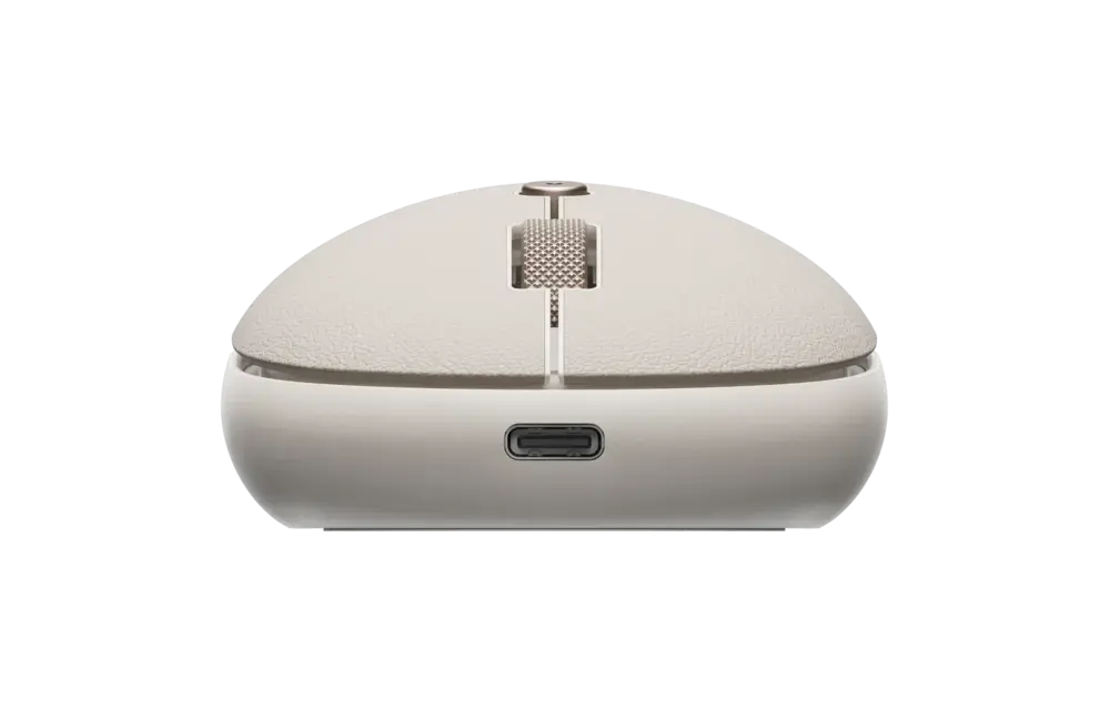 Satechi OntheGo Multi Device Appareil Rechargeable Bluetooth Mouse - Sand