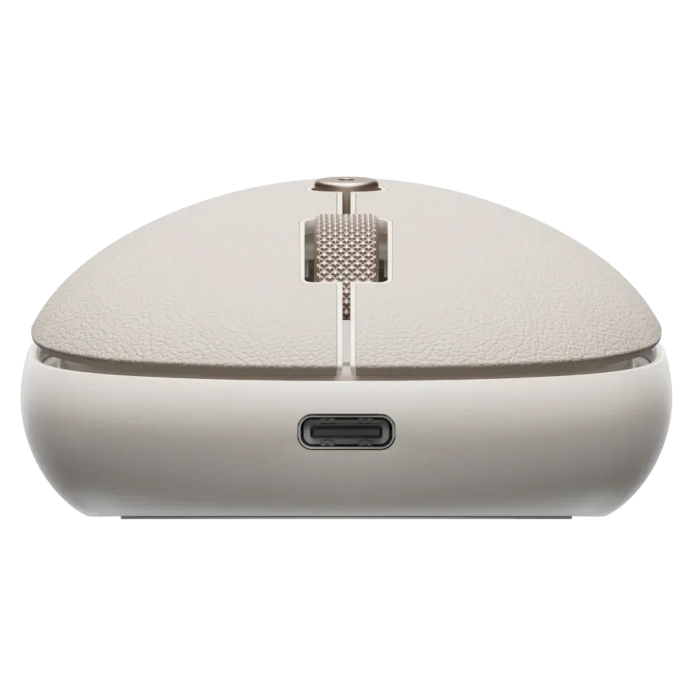 Satechi OntheGo Multi Device Appareil Rechargeable Bluetooth Mouse - Sand