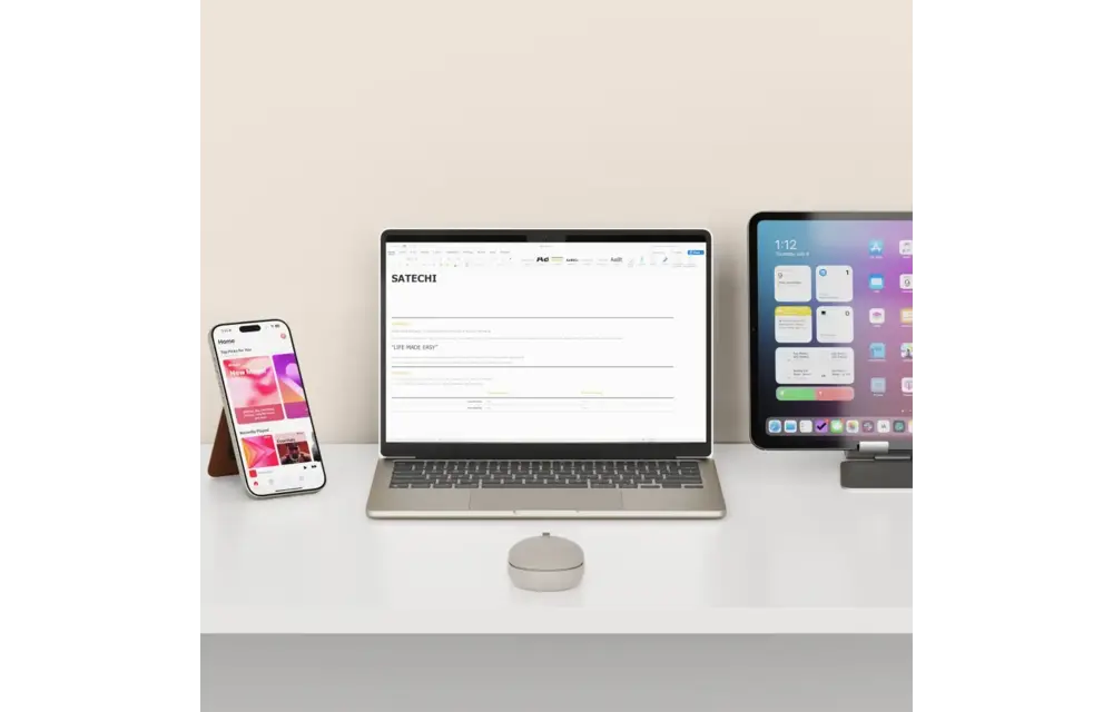 Satechi OntheGo Mouse - Sand