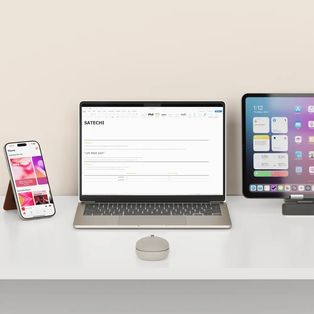 Satechi OntheGo Mouse - Sand