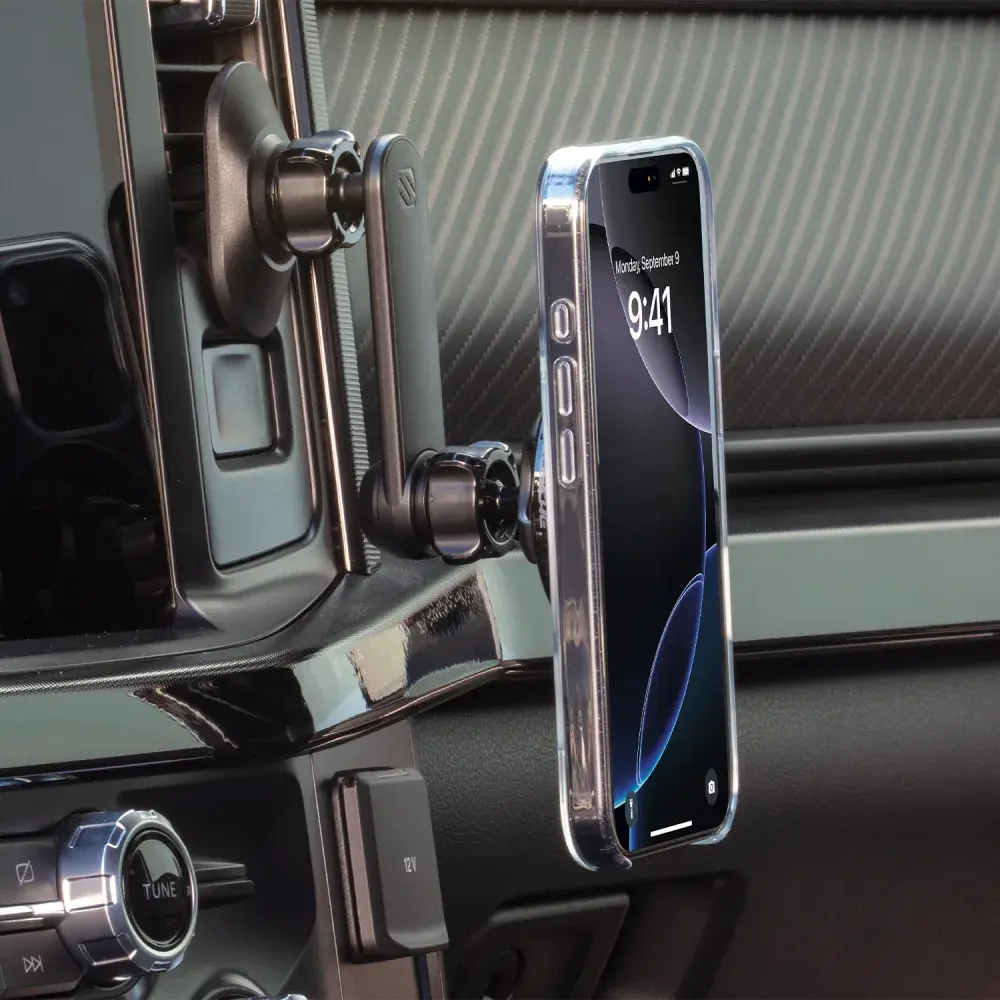 Scosche MagicMount MagSafe 5 in 1 Magnetic Phone Mount - Black