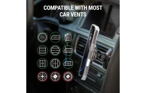 Scosche MagicMount MagSafe 5 in 1 Magnetic Phone Mount - Black