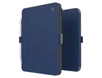 Speck Balance Folio Case for Apple iPad 10.9 (2022) / iPad 11th Gen (2025) - Arcadia Navy / Moody Grey