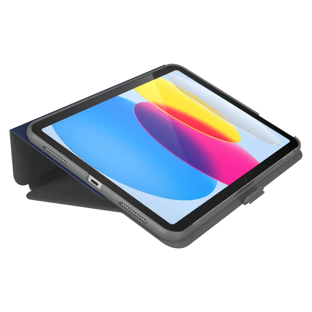 Speck Balance Folio Case for Apple iPad 10.9 (2022) / iPad 11th Gen (2025) - Arcadia Navy / Moody Grey