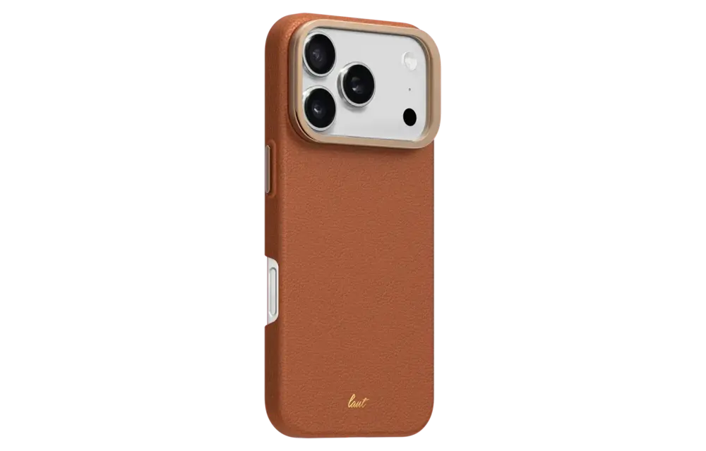 Laut Luxedge Leather MagSafe Case for Apple iPhone 17 Pro Max Luxe Brown