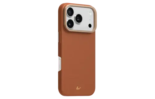 Laut Luxedge Leather MagSafe Case for Apple iPhone 17 Pro Max Luxe Brown