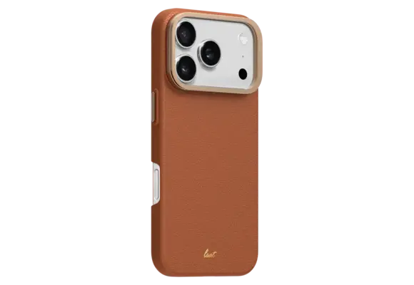 Laut Luxedge Leather MagSafe Case for Apple iPhone 17 Pro Max Luxe Brown