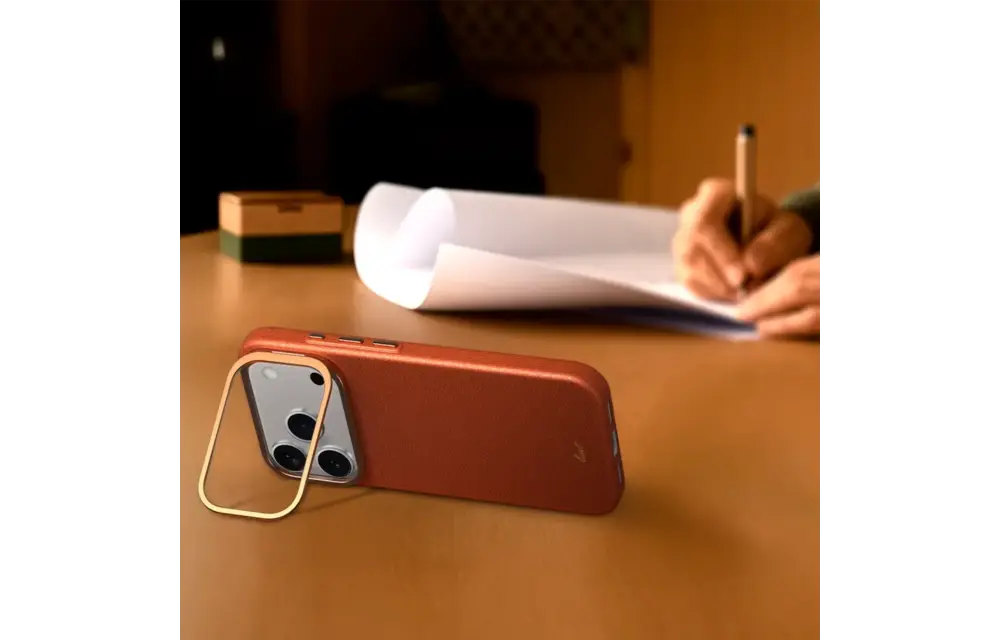 Laut Luxedge MagSafe Case for Apple iPhone 17 Pro Max Luxe Brown