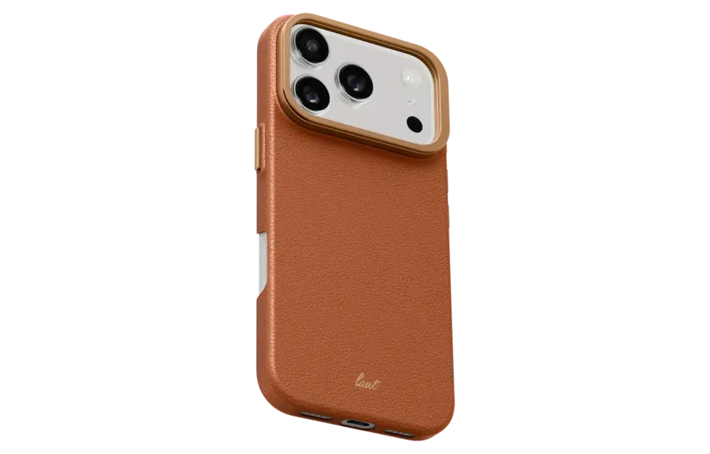 Laut Luxedge Leather MagSafe Case for Apple iPhone 17 Pro Max Luxe Brown