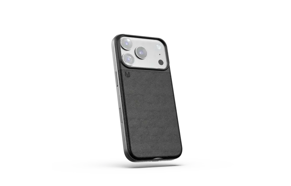 Matter HT Cactus Leather Snap MagSafe Case for Apple iPhone 17 Pro Carbon