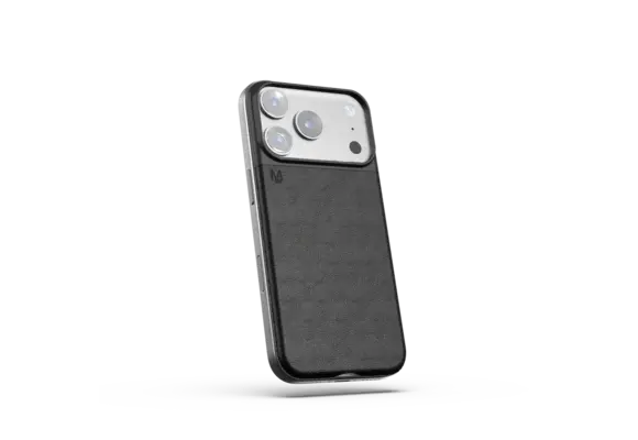 Matter HT Cactus Leather Snap MagSafe Case for Apple iPhone 17 Pro Carbon