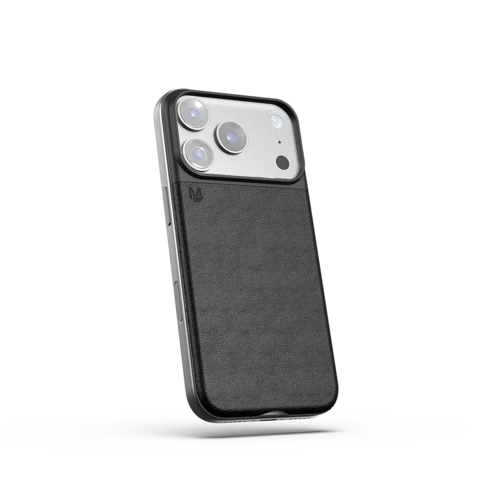 Matter HT Cactus Leather Snap MagSafe Case for Apple iPhone 17 Pro Carbon