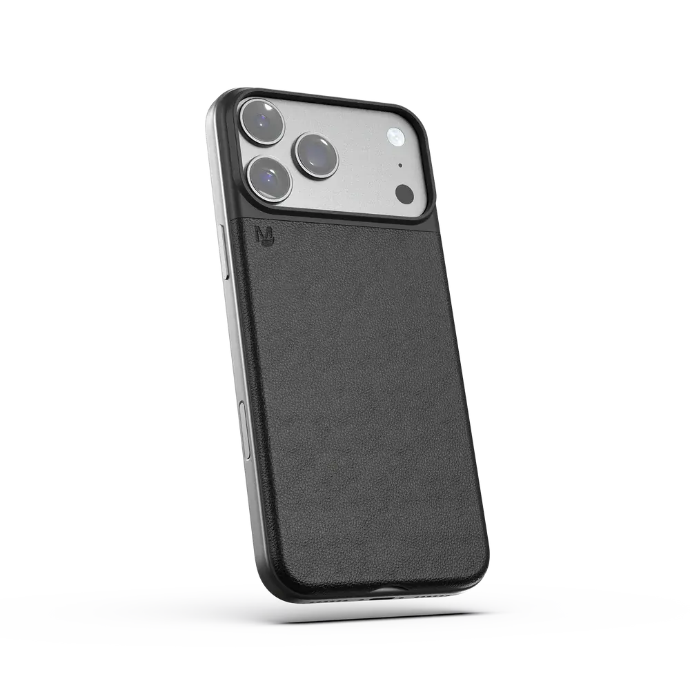 Matter HT Cactus Leather Snap MagSafe Case for Apple iPhone 17 Pro Max Carbon