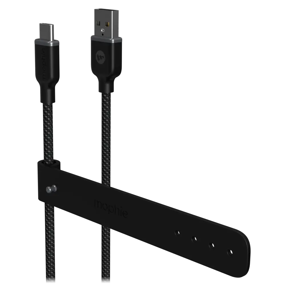 Mophie USB A to USB C Cable 3ft - Black