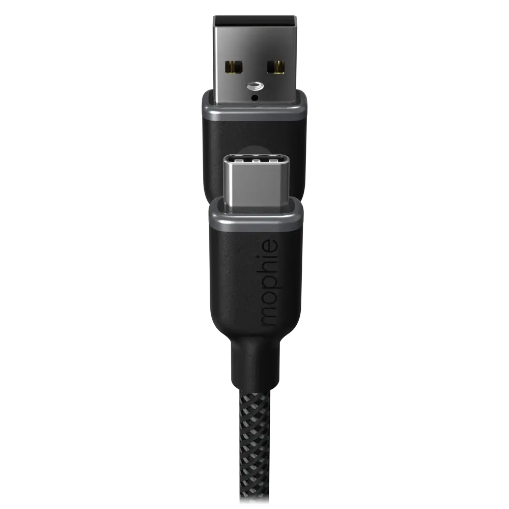 Mophie USB A to USB C Cable 3ft - Black