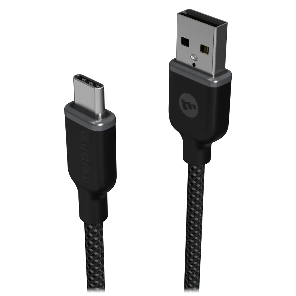 Mophie USB A to USB C Cable 3ft - Black