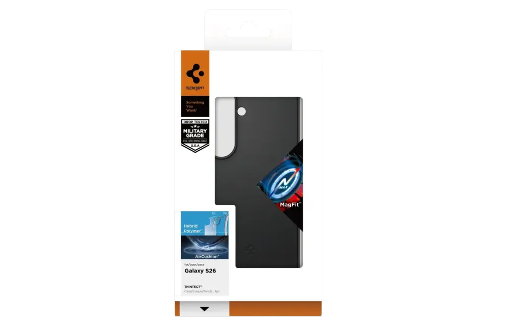 Spigen Thintect MagFit Case for Samsung Galaxy S26 - Black