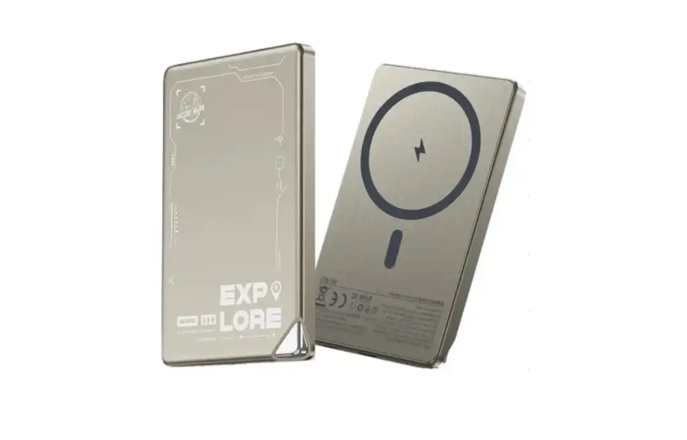 WiWU Ultra-Thin MagSafe Power Bank 15w, 5000mAh - Titanium Alloy