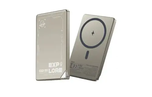 WiWU Ultra-Thin MagSafe Power Bank 15w, 5000mAh - Titanium Alloy