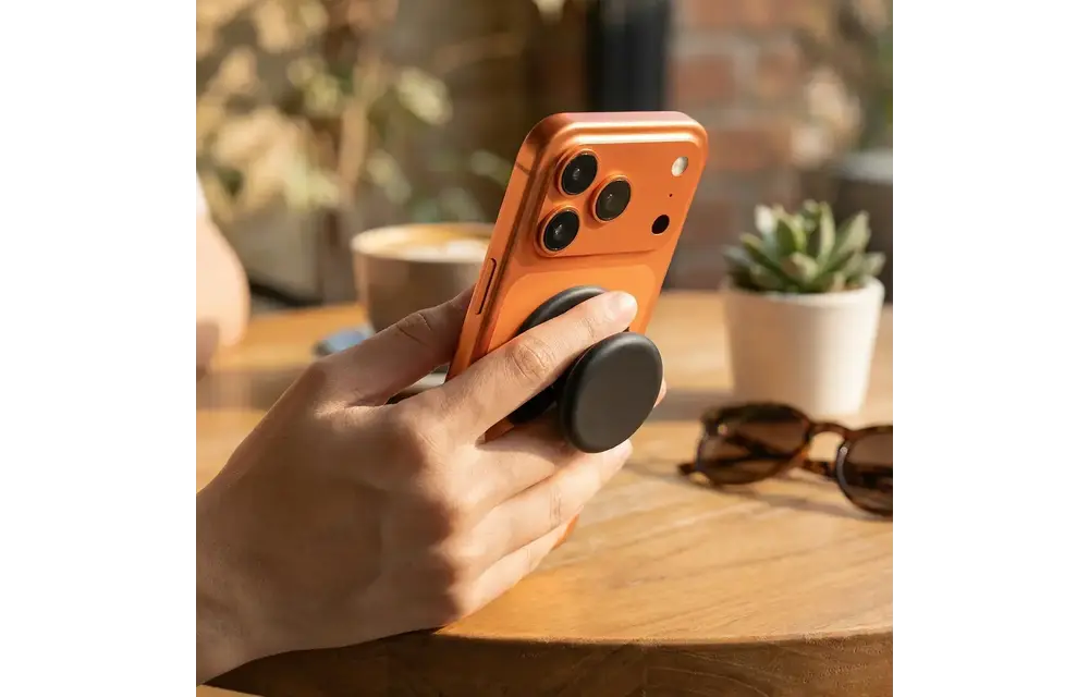 Green Lion Mag Pop Magnetic Phone Grip - Black