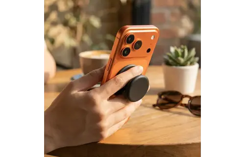 Green Lion Mag Pop Magnetic Phone Grip - Black