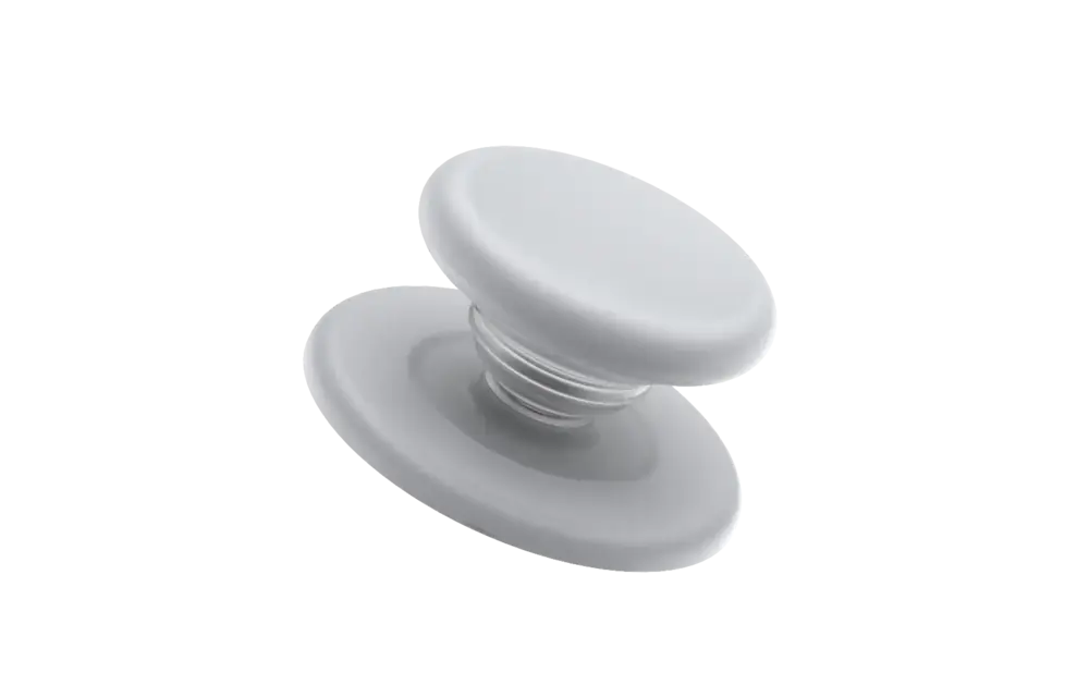 Green Lion Mag Pop Magnetic Phone Grip - Silver