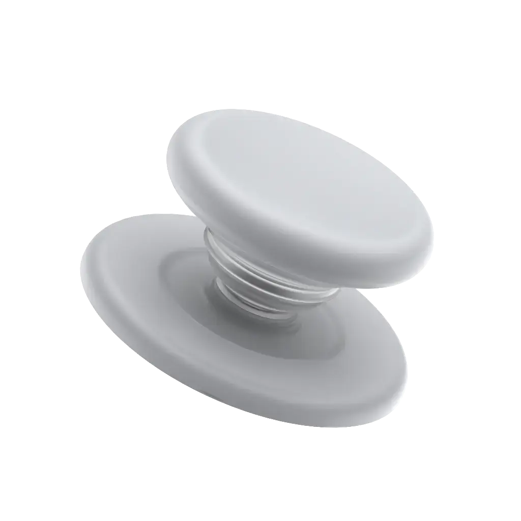 Green Lion Mag Pop Magnetic Phone Grip - Silver