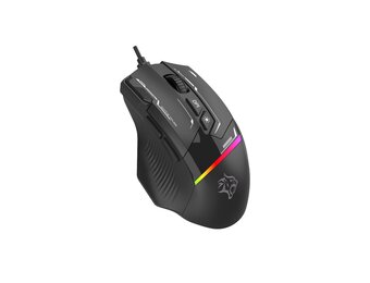Porodo Gaming 8D RGB Wired Mouse DPI 7200  - Black