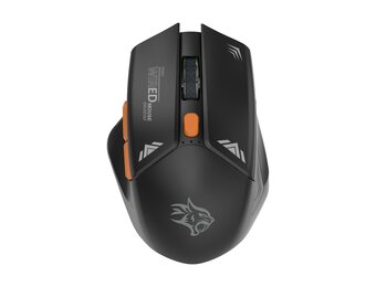 Porodo Gaming  Design 2in 1  Wireless Mouse 2.4g DPI 1600 - Black
