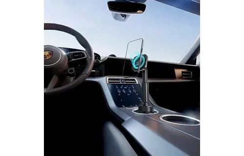 Green Lion MagSafe Cup Phone Holder 10.5" Extendable - Black